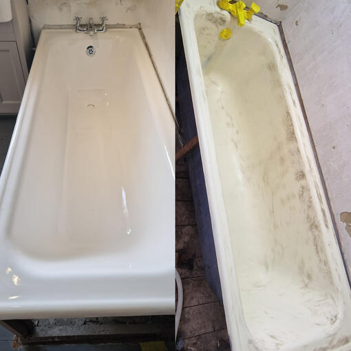 Bath re-enamelling done Bristol