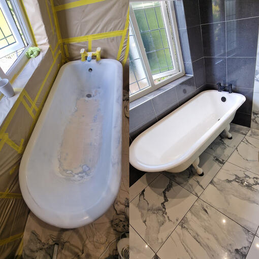 Bath re-enamelling done Bristol