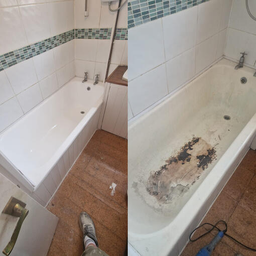 Bath re-enamelling done Bristol