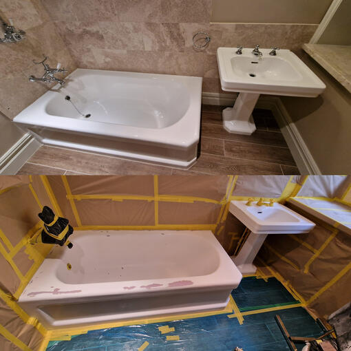 Bath re-enamelling done Bristol