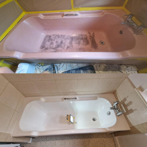 Bath re-enamelling done Bristol