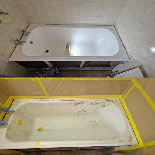Bath re-enamelling done Bristol