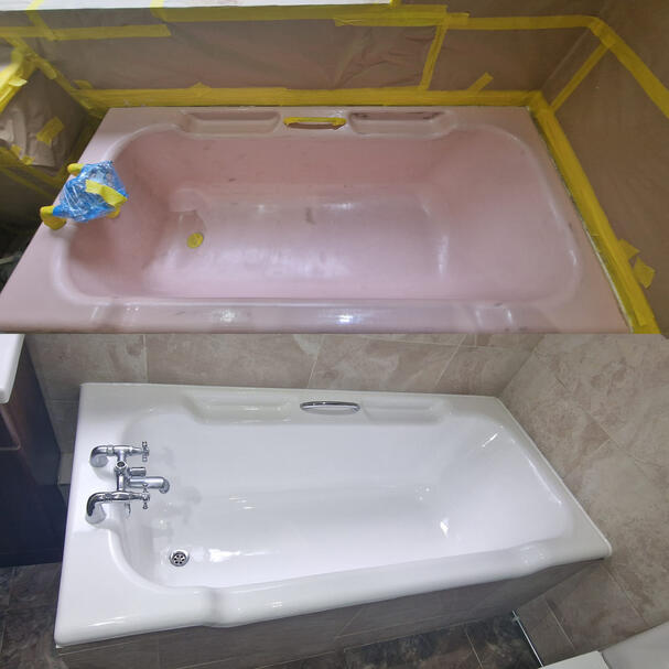 Bath re-enamelling done Bristol